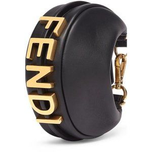 Fendigraphy Nano Black Leather Bag